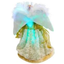 Northlight Color-Changing Fiber Optic Angel Christmas Tree Topper - 12" - Gold -Winter Decor Store northlight rp97050 04 27685.1727404100