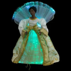 Northlight Lighted Fiber Optic African American Angel Christmas Tree Topper - 12" - Gold 8 Northlight Lighted Fiber Optic African American Angel Christmas Tree Topper - 12" - Gold -Winter Decor Store northlight rp97058 on20black 01 2 64725.1727404099