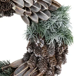 Northlight Brown And Green Pine Needle And Pine Cone Artificial Christmas Wreath, 13.5-Inch, Unlit 5 Northlight Brown And Green Pine Needle And Pine Cone Artificial Christmas Wreath, 13.5-Inch, Unlit -Winter Decor Store northlight sh94281 2new 32189.1668154934