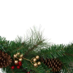 Northlight 6' X 12" Bows And Berries Artificial Christmas Garland - Unlit 5 Northlight 6' X 12" Bows And Berries Artificial Christmas Garland - Unlit -Winter Decor Store northlight sm91186 1 78543.1605666732