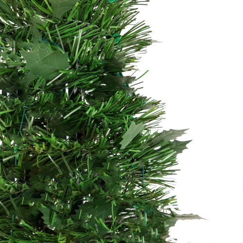 Northlight 4' Green Tinsel Pop-Up Artificial Christmas Tree, Unlit 3 Northlight 4' Green Tinsel Pop-Up Artificial Christmas Tree, Unlit - Image 3