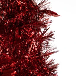 Northlight 6' Red Tinsel Pop-Up Artificial Christmas Tree, Unlit -Winter Decor Store northlight sm92153 2 35361.1647998796