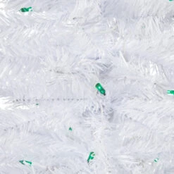 Northlight 3' Pre-Lit Woodbury White Pine Slim Artificial Christmas Tree, Green Lights 6 Northlight 3' Pre-Lit Woodbury White Pine Slim Artificial Christmas Tree, Green Lights -Winter Decor Store northlight sm92882 3new 33386.1669452426