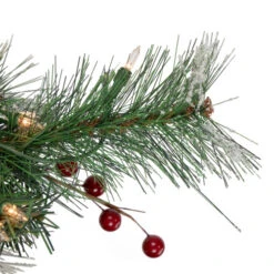 4' Pre-Lit Frosted Carolina Berry Spruce Artificial Christmas Tree, Clear Lights 9 4' Pre-Lit Frosted Carolina Berry Spruce Artificial Christmas Tree, Clear Lights -Winter Decor Store northlight sm92899 4 34461.1652460140