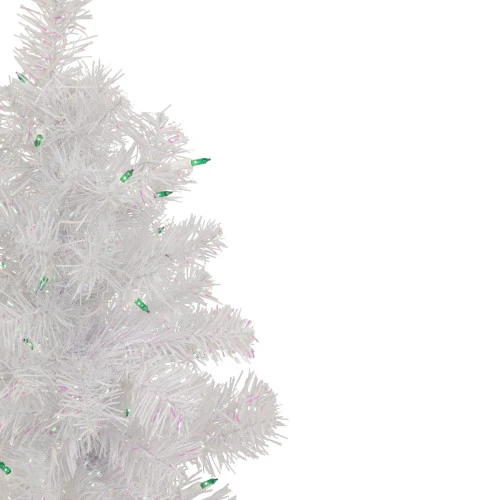 Northlight 2' Lighted Rockport White Pine Artificial Christmas Tree, Green Lights 4 Northlight 2' Lighted Rockport White Pine Artificial Christmas Tree, Green Lights - Image 4