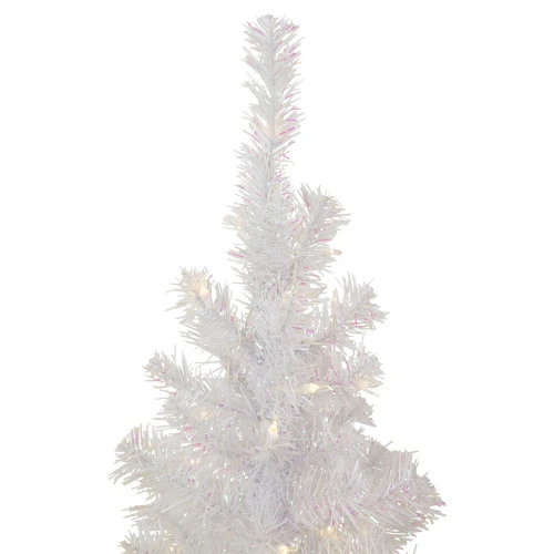 Northlight 4' Pre-lit Rockport White Pine Artificial Christmas Tree, Clear Lights 4 Northlight 4' Pre-lit Rockport White Pine Artificial Christmas Tree, Clear Lights - Image 4