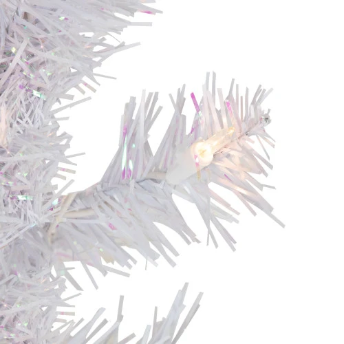 Northlight 4' Pre-lit Rockport White Pine Artificial Christmas Tree, Clear Lights 3 Northlight 4' Pre-lit Rockport White Pine Artificial Christmas Tree, Clear Lights - Image 3