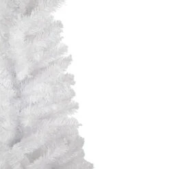 Northlight 4.5' White Georgian Pine Artificial Pencil Christmas Tree, Unlit -Winter Decor Store northlight sm92969 2 49971.1659123504