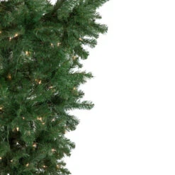 Northlight 7' Pre-Lit Green Spruce Artificial Upside Down Christmas Tree - Clear Lights -Winter Decor Store northlight sm92974 2 02139.1692976926