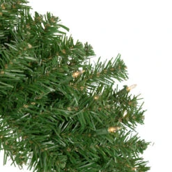 Northlight 5-Piece Pre-Lit Artificial Wolcott Spruce Christmas Entryway Set -Winter Decor Store northlight sm92986 87 wreath 3 95317.1665611048