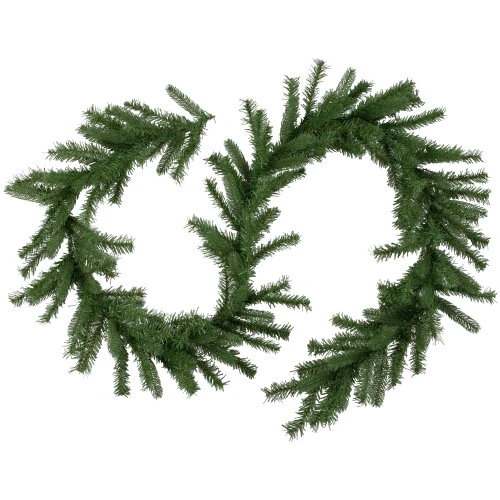 Northlight 9' X 10" Green Sierra Noble Fir Artificial Christmas Garland, Unlit 1 Northlight 9' X 10" Green Sierra Noble Fir Artificial Christmas Garland, Unlit