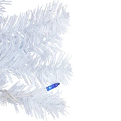 Northlight Pre-Lit Woodbury White Pine Artificial Christmas Wreath, 24-Inch, Blue Lights 6 Northlight Pre-Lit Woodbury White Pine Artificial Christmas Wreath, 24-Inch, Blue Lights -Winter Decor Store northlight sm93089 3 00297.1671699963