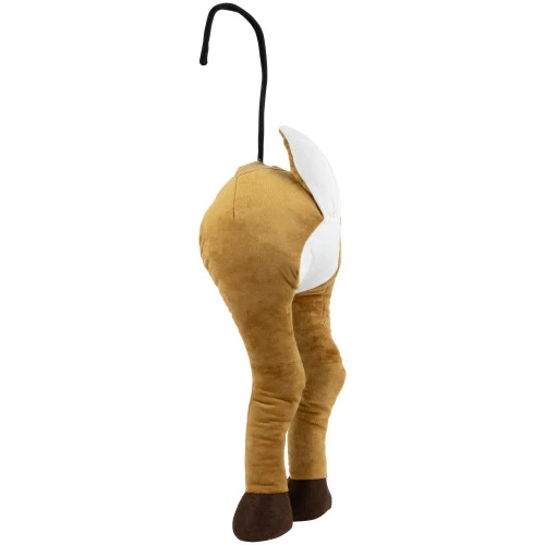 20" Plush Hanging Reindeer Legs Christmas Decoration 4 20" Plush Hanging Reindeer Legs Christmas Decoration - Image 4