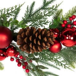 Northlight Mixed Foliage With Jingle Bells And Ornaments Artificial Christmas Garland - 6' X 8" - Unlit 10 Northlight Mixed Foliage With Jingle Bells And Ornaments Artificial Christmas Garland - 6' X 8" - Unlit -Winter Decor Store northlight sm97240 03 99257.1726539039