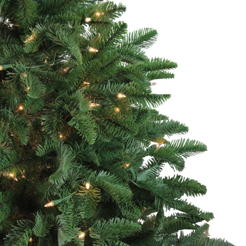 Northlight Real Touch™? Potted Sierra Norway Spruce Slim Artificial Christmas Tree - 4.5' - Clear Lights 3 Northlight Real Touch™? Potted Sierra Norway Spruce Slim Artificial Christmas Tree - 4.5' - Clear Lights - Image 3