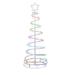 Northlight 4' LED Color Changing Multiple Function Outdoor Spiral Christmas Tree -Winter Decor Store northlight st93396 updated 17915.1701710477