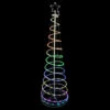 Northlight 6' LED Color Changing Multiple Function Outdoor Spiral Christmas Tree