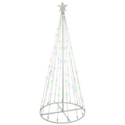 Northlight 6' LED Color Changing Multiple Function Outdoor Show Cone Tree -Winter Decor Store northlight st93398 1 updated 3 34046.1701710479