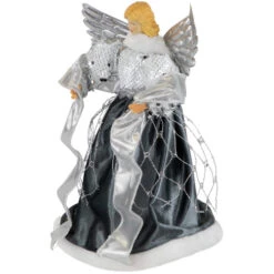 Northlight Sequined Angel With Wings Christmas Tree Topper Unlit - 12" 10 Northlight Sequined Angel With Wings Christmas Tree Topper Unlit - 12" -Winter Decor Store northlight tj99309 02 84778.1693669213