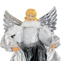 Northlight Sequined Angel With Wings Christmas Tree Topper Unlit - 12" 14 Northlight Sequined Angel With Wings Christmas Tree Topper Unlit - 12" -Winter Decor Store northlight tj99309 06 98490.1693669213