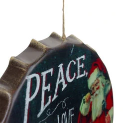 Northlight 11.75" Red And White Peace, Joy And Love Christmas Wall Decor -Winter Decor Store northlight tn91437 4 03600.1606358258