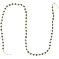 Northlight 6' Green And Cream Wooden Beads Christmas Garland, Unlit -Winter Decor Store northlight tr95014 2 76161.1700240835