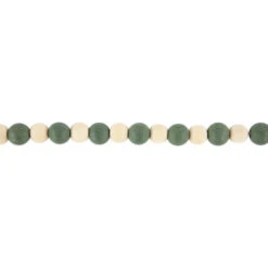 Northlight 6' Green And Cream Wooden Beads Christmas Garland, Unlit -Winter Decor Store northlight tr95014 4 11551.1700240835