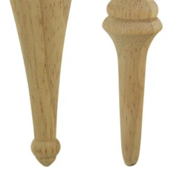 Northlight Set Of 2 Natural Wood Finial Christmas Tree Ornaments 6.5" -Winter Decor Store northlight tr95016 3 00536.1700240835