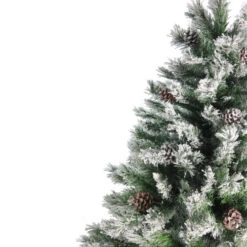 Northlight 7' Flocked Angel Pine Artificial Christmas Tree - Unlit -Winter Decor Store northlight v03979 2 44931.1665580044