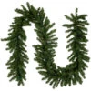 Pre-Lit Canadian Pine Artificial Christmas Garland - 9' X 12" - Multicolor Lights
