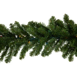 Pre-Lit Canadian Pine Artificial Christmas Garland - 9' X 12" - Multicolor Lights -Winter Decor Store northlight v15829 03 25647.1689172108
