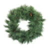 Northlight Mixed White Valley Pine Artificial Christmas Wreath - 36" - Unlit