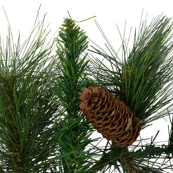 Northlight White Valley Pine With Pine Cones Artificial Christmas Garland - 9' X 14" - Unlit -Winter Decor Store northlight v15922 04 01441.1689777551