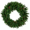 Northlight Pre-lit Royal Oregon Pine Artificial Christmas Wreath - 36" - Clear Lights