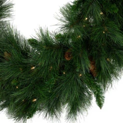 Northlight Pre-Lit White Valley Pine Artificial Pinecone Christmas Wreath - 36" - Clear Lights 11 Northlight Pre-Lit White Valley Pine Artificial Pinecone Christmas Wreath - 36" - Clear Lights -Winter Decor Store northlight v15936 02 47157.1691247507