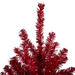Northlight 7' Metallic Red Tinsel Artificial Christmas Tree - Unlit -Winter Decor Store northlight v27327 same20as20v27328 1 24169.1588356286