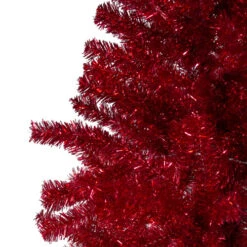 Northlight 7' Metallic Red Tinsel Artificial Christmas Tree - Unlit -Winter Decor Store northlight v27327 same20as20v27328 2 71845.1588356287