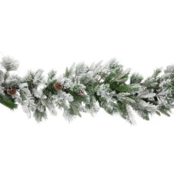 Real Touch™? Flocked Rosemary Emerald Angel Pine Artificial Christmas Garland - 9' X 14" - Unlit 12 Real Touch™? Flocked Rosemary Emerald Angel Pine Artificial Christmas Garland - 9' X 14" - Unlit -Winter Decor Store northlight v27389 03 56612.1690642112