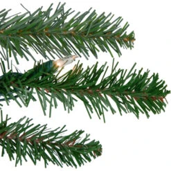 Northlight Real Touch™ Pre-Lit Grande Spruce Artificial Christmas Garland - 9' X 14" - Clear Lights -Winter Decor Store northlight v94172 3 22509.1674813078