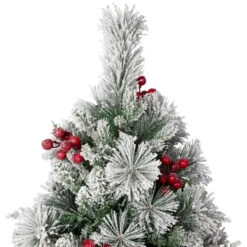 Northlight Real Touch™? Heavily Flocked Whittaker Spruce Full Artificial Christmas Tree - 5' -Unlit 10 Northlight Real Touch™? Heavily Flocked Whittaker Spruce Full Artificial Christmas Tree - 5' -Unlit -Winter Decor Store northlight v96295 02 18216.1727317577
