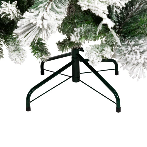 Northlight Real Touch™? Heavily Flocked Whittaker Spruce Full Artificial Christmas Tree - 5' -Unlit 8 Northlight Real Touch™? Heavily Flocked Whittaker Spruce Full Artificial Christmas Tree - 5' -Unlit - Image 8