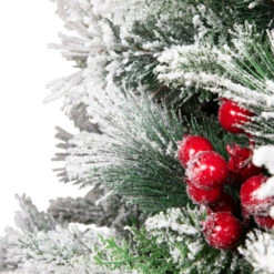 Northlight Real Touch™? Heavily Flocked Whittaker Spruce Full Artificial Christmas Tree - 5' -Unlit 13 Northlight Real Touch™? Heavily Flocked Whittaker Spruce Full Artificial Christmas Tree - 5' -Unlit -Winter Decor Store northlight v96295 06 19838.1727317578