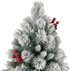 Real Touch™? Flocked Fairfield Fir Full Artificial Christmas Tree - 4.5' -Unlit 10 Real Touch™? Flocked Fairfield Fir Full Artificial Christmas Tree - 4.5' -Unlit -Winter Decor Store northlight v96300 02 08712.1727317579