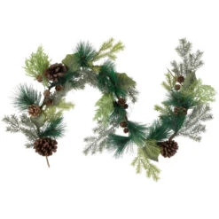 Northlight 5' X 6" Pine Cone And Cedar Artificial Christmas Garland, Unlit -Winter Decor Store northlight vm89279 05 17255.1691506892