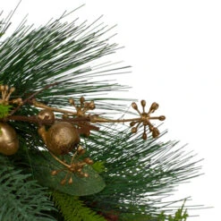 Leaves, Berry And Cedar Artificial Christmas Wreath - 20-Inch, Unlit -Winter Decor Store northlight vm90075 3 updated 15045.1603504872