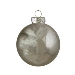 40ct Shiny And Matte Silver Glass Ball Christmas Ornaments 2.5" -Winter Decor Store northlight wy04142 2 98676.1664990619