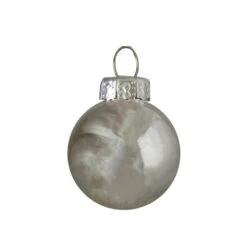 40ct Shiny And Matte Silver Glass Ball Christmas Ornaments 2.5" -Winter Decor Store northlight wy04142 4 80371.1664990619