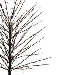 Northlight 5' Black LED Lighted Christmas Twig Tree - Warm White Lights -Winter Decor Store northlight xt92215 2 18065.1645837543