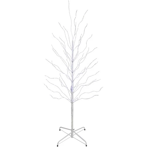 Northlight 5' LED Lighted White Birch Christmas Twig Tree - Cool White Lights 1 Northlight 5' LED Lighted White Birch Christmas Twig Tree - Cool White Lights