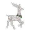 Northlight Lighted Prancing Reindeer Christmas Outdoor Decoration - 25.5" - Clear Lights
